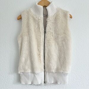 GAP Kids Faux Fur Sweater Vest
